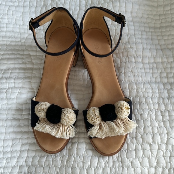 Soludos Capri Pom Pom Sandals size 6 1/2 - Picture 5 of 7
